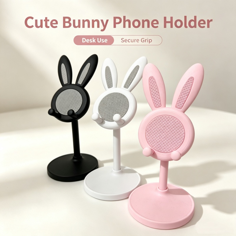 Standing Desk - Support de téléphone portable lapin mignon