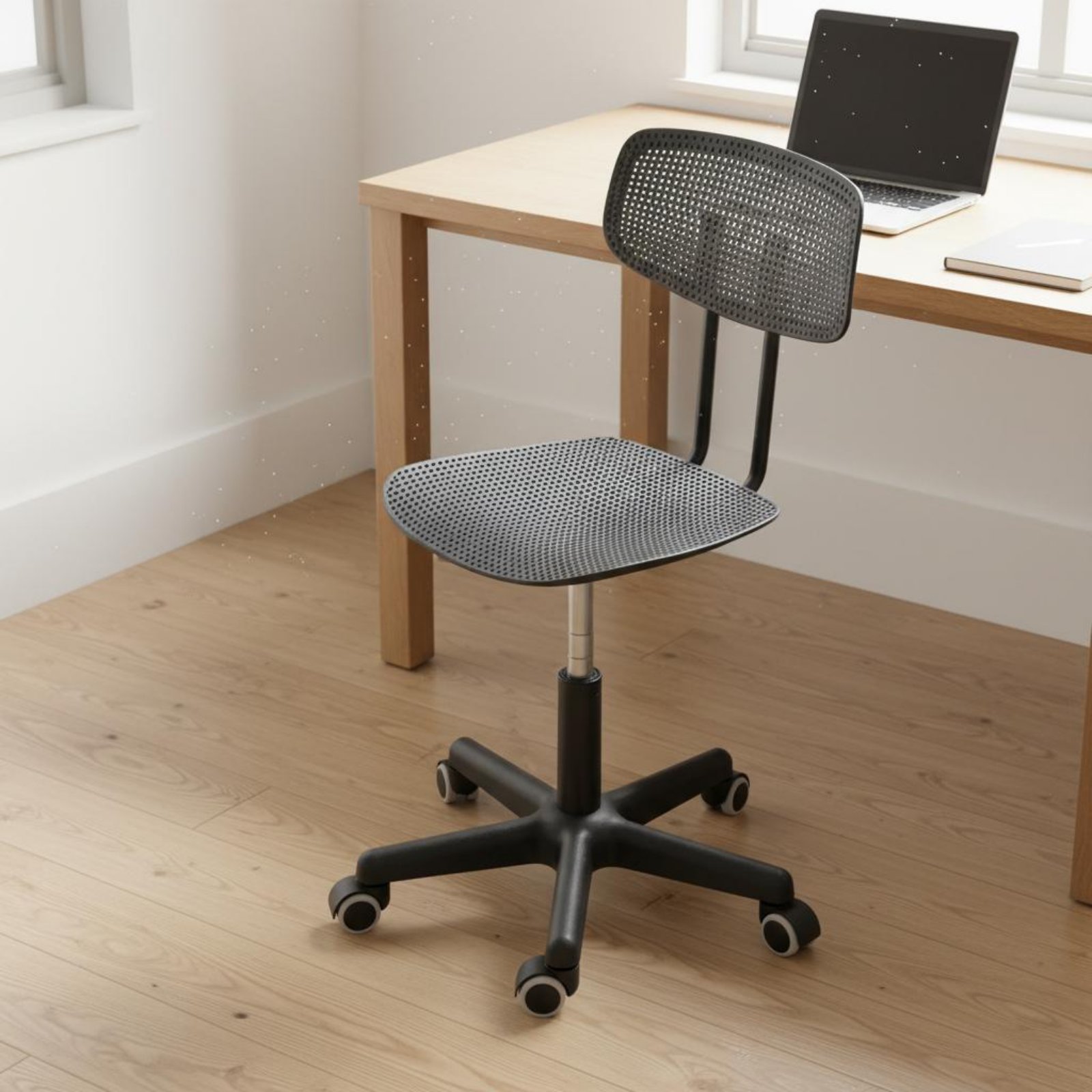 Office Chair - Chaise de bureau roulante réglable, design