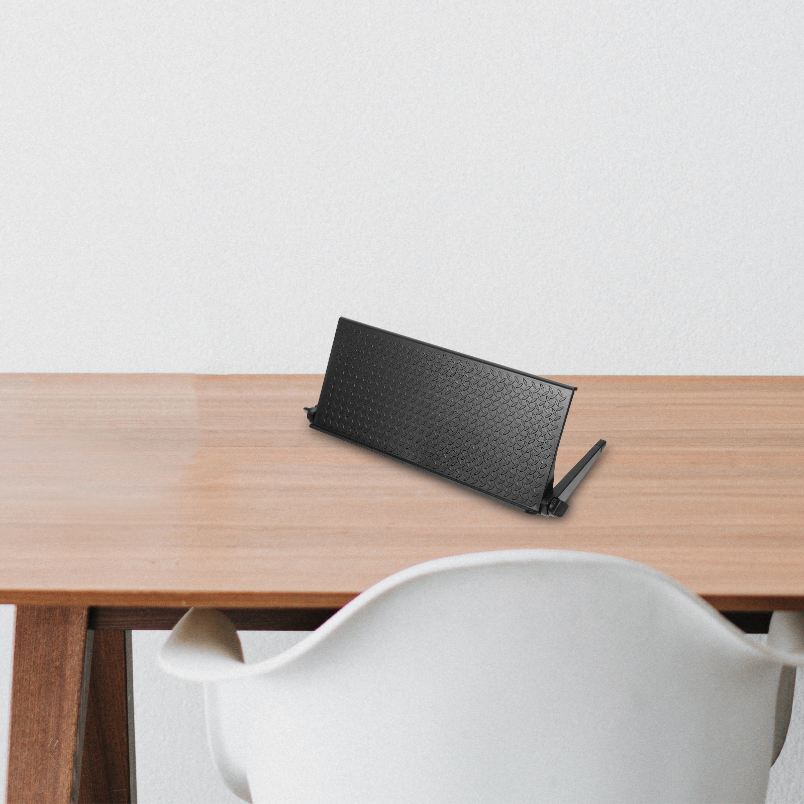 Monitor Stand - 4 étagères réglables en plastique pour