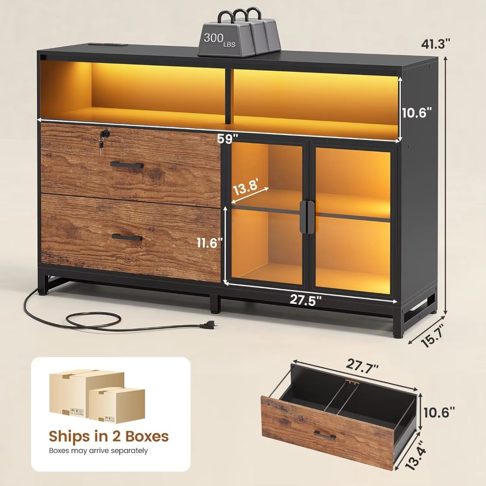 Armoire de classement de 59 po - File Cabinet avis et prix