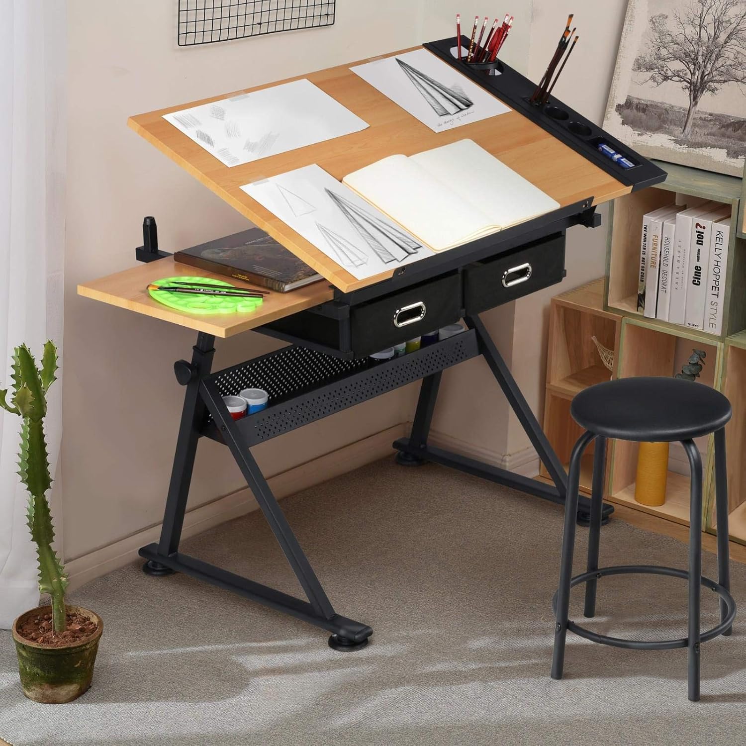 Table de dessin réglable avec  - Office Stool avis et prix