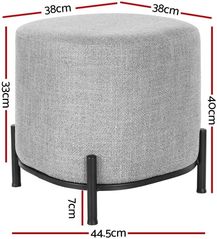 **/Ottoman, repose-pieds rond, - Office Stool avis et prix
