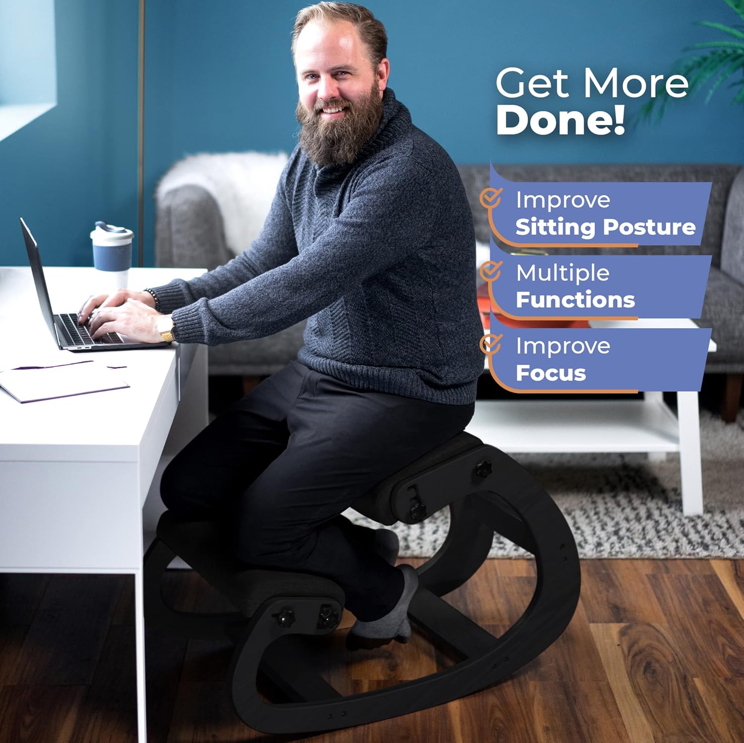 Chaise ergonomique en bois à g - Office Chair avis et prix