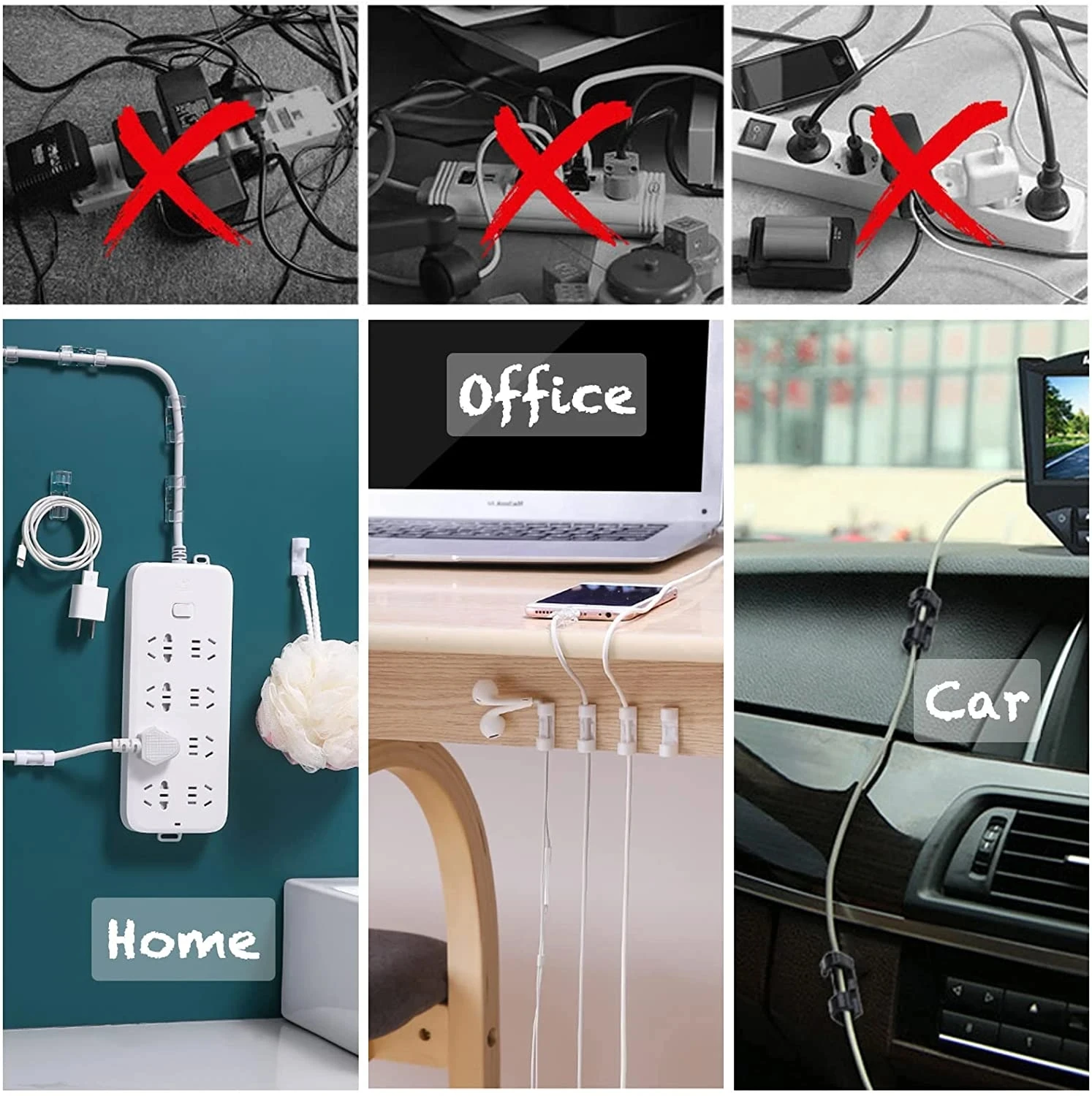 Organisateur de câbles, suppor - Desk Organizer avis et prix