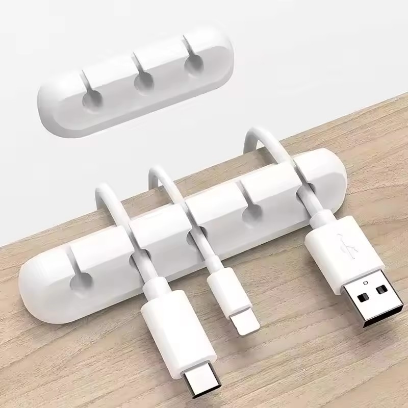Clip de câble USB en silicone, - Desk Organizer avis et prix