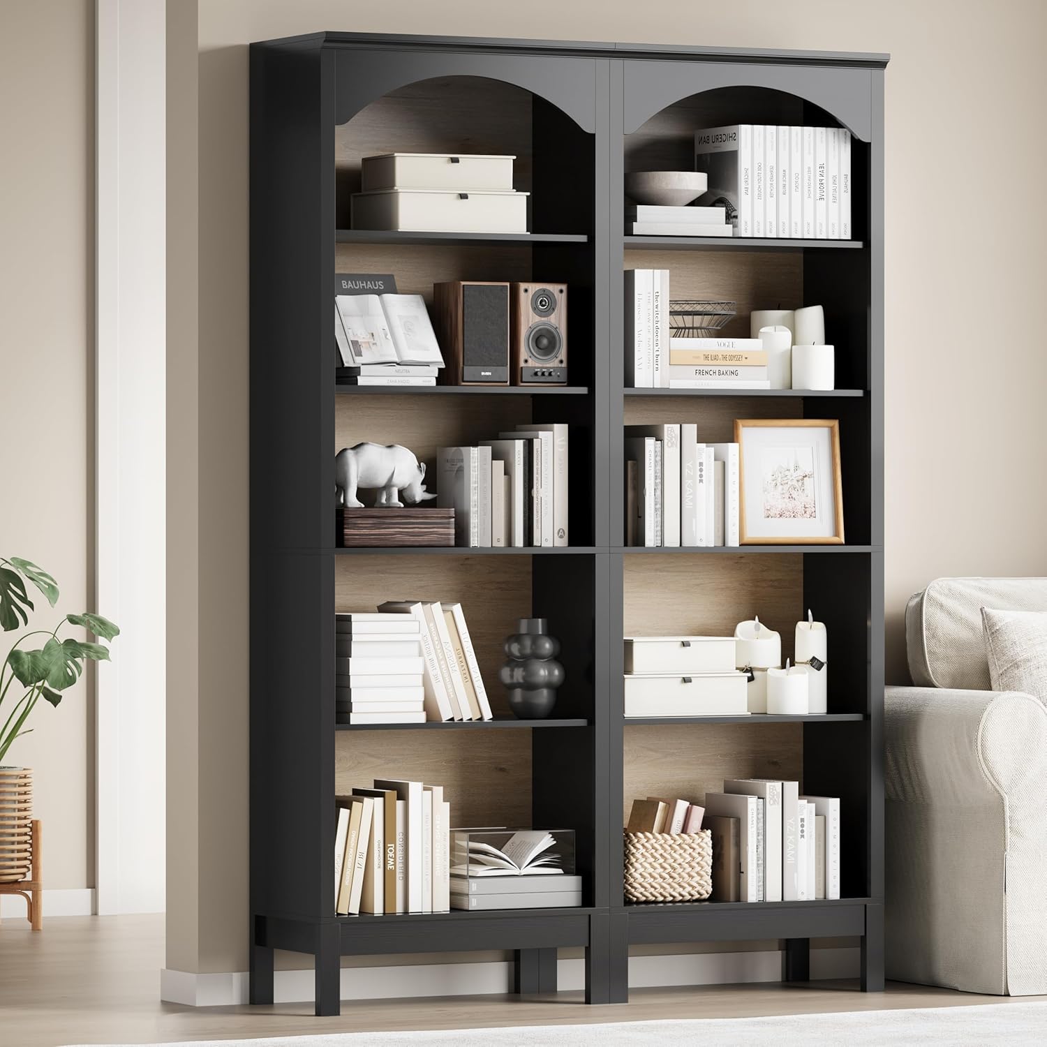 Étagère à livres cintrée avec  - Bookshelf avis et prix