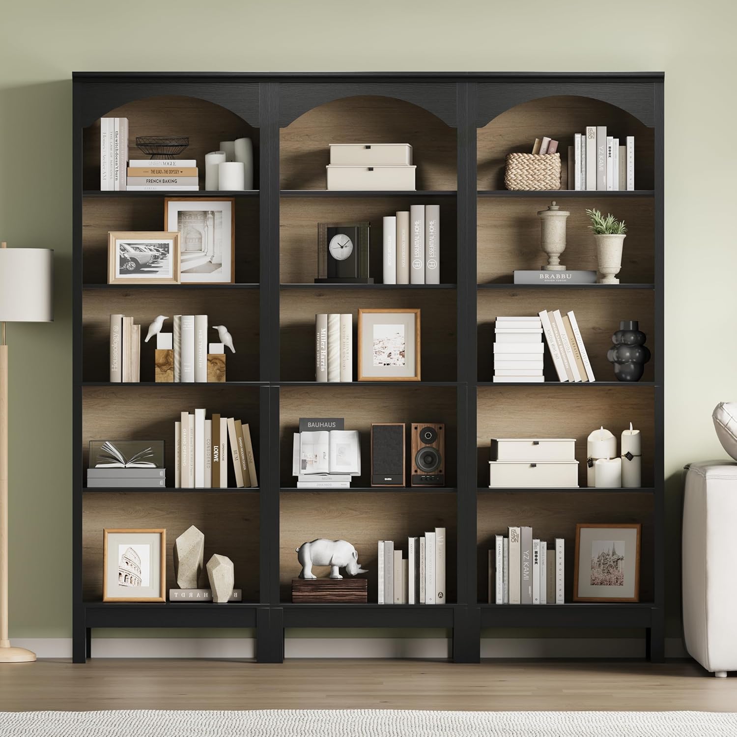 Étagère à livres cintrée avec  - Bookshelf avis et prix