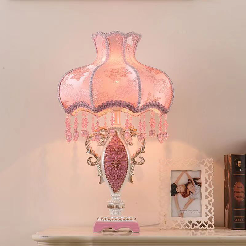 Lampe de table rose européenne - Desk Lamp avis et prix